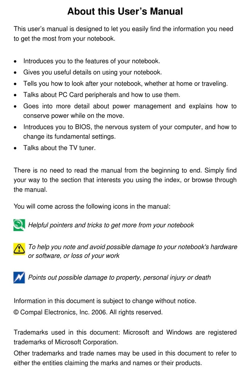 Compal HEL81 User manual