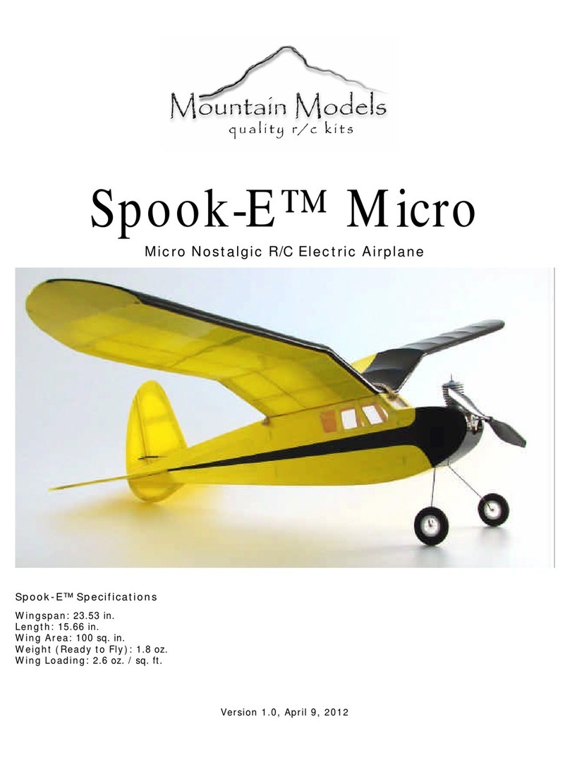 Mountain Models Spook-E Micro User manual