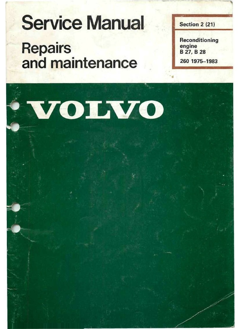 Volvo B27A Service manual