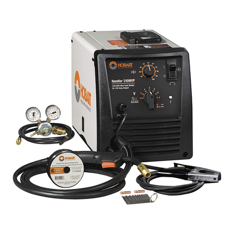 Hobart 210 MVP User manual