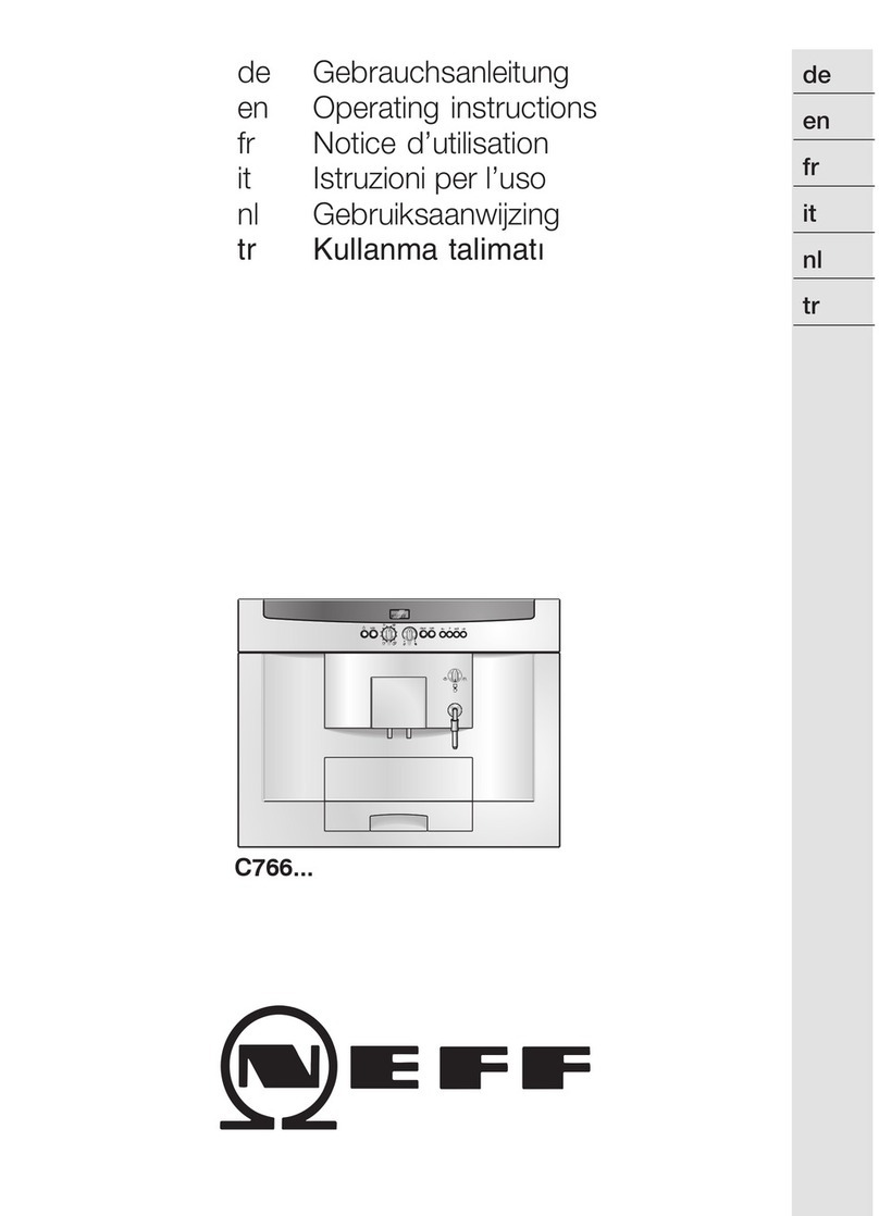 NEFF C766 Series operating instructions