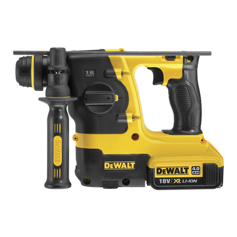 DeWalt DCH213 User manual