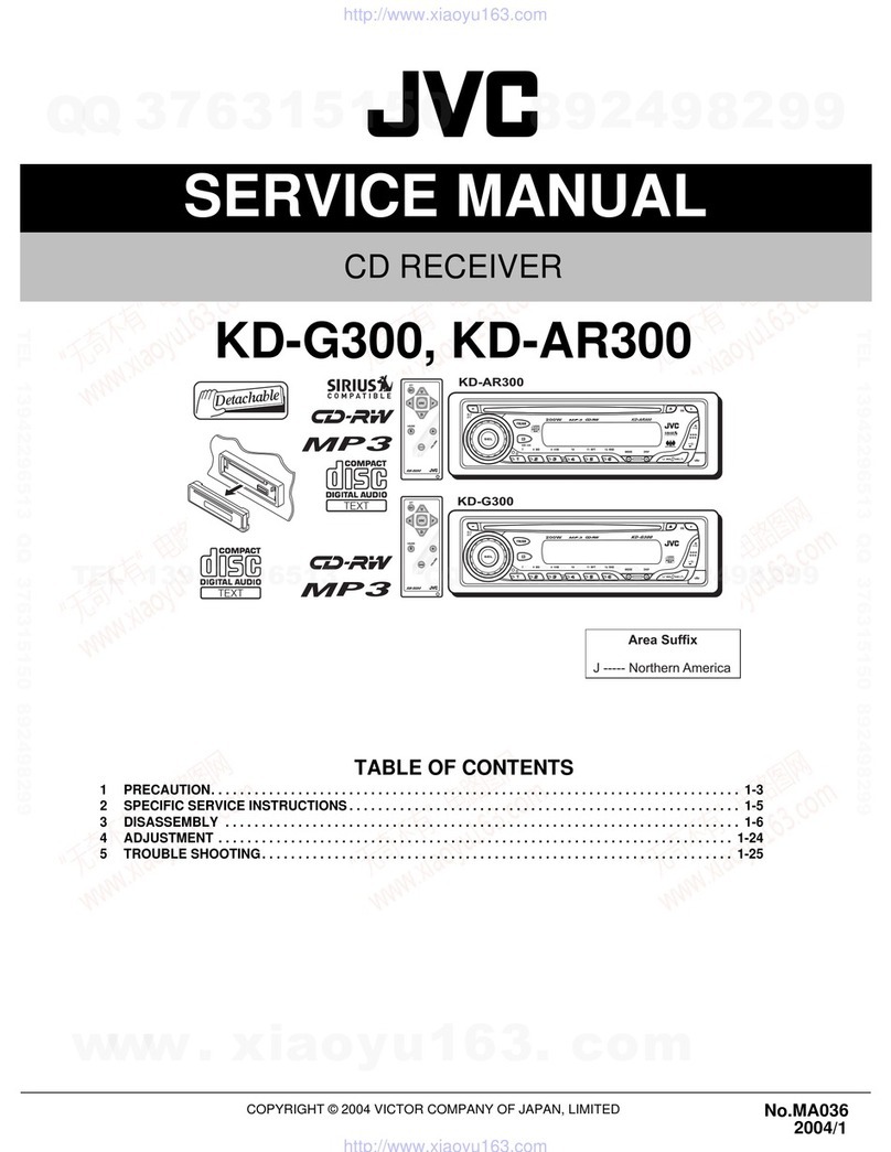 JVC KD-AR300 User manual