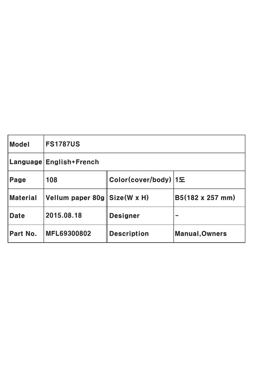 LG LSSE3026ST User manual LG LSSE3026ST User manual