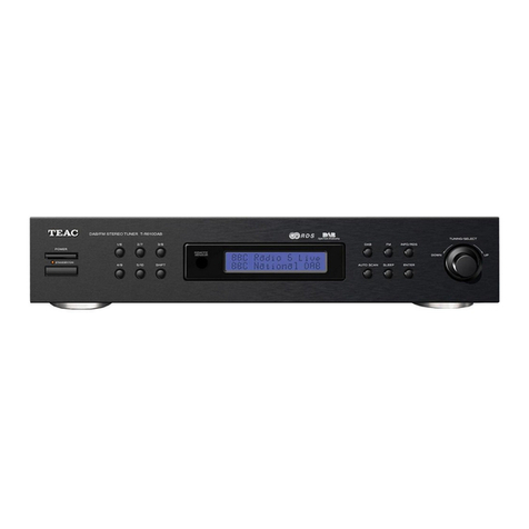 Teac T-R610DAB User manual