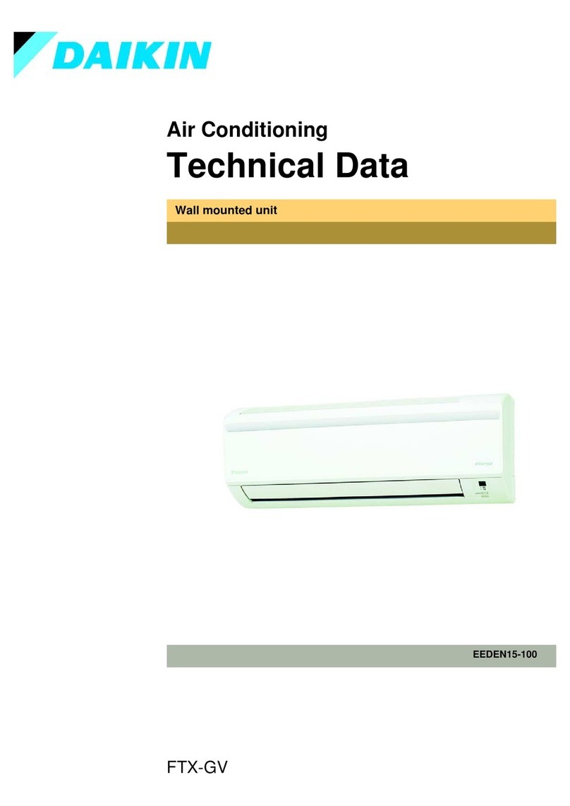 Daikin FTX50GV Instruction manual