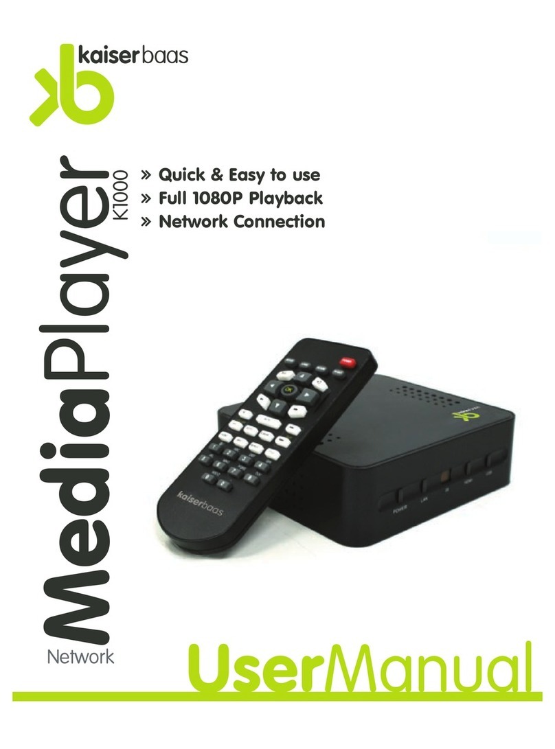 Kaiser Baas K1000 user guide