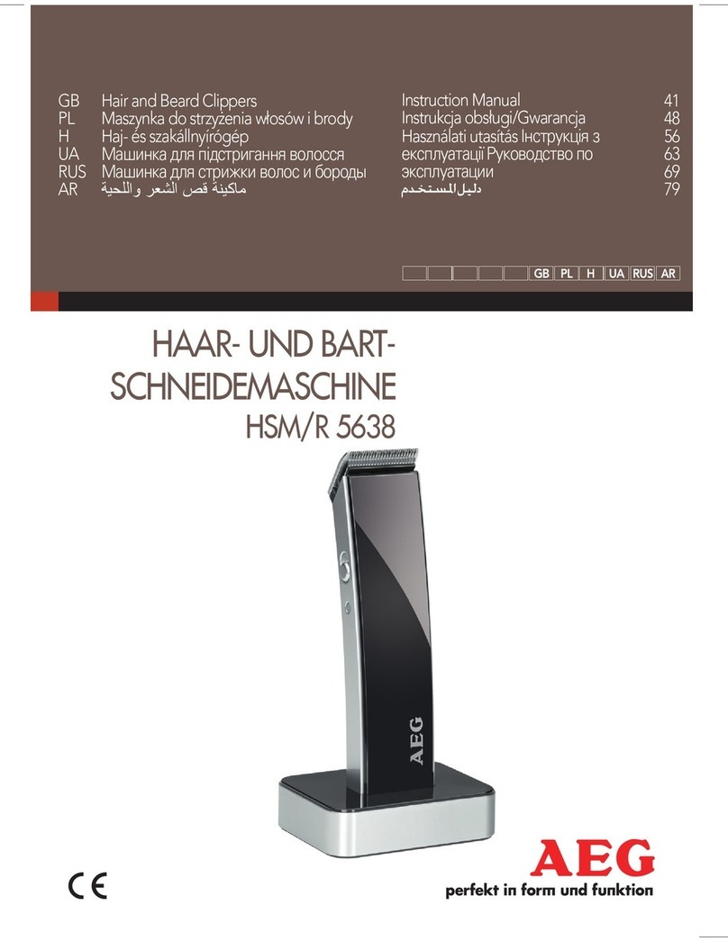 AEG HSM/R 5638 instruction manual