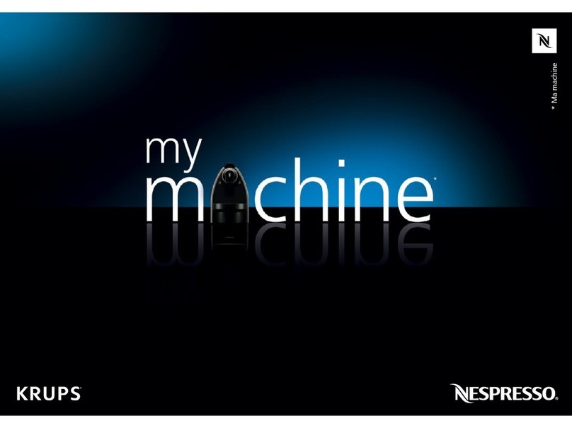 Nespresso Krups ESSENZA XN 214 user manual