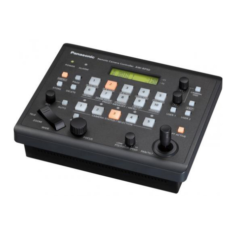 Panasonic AW-RP50E User manual Panasonic AW-RP50E User manual