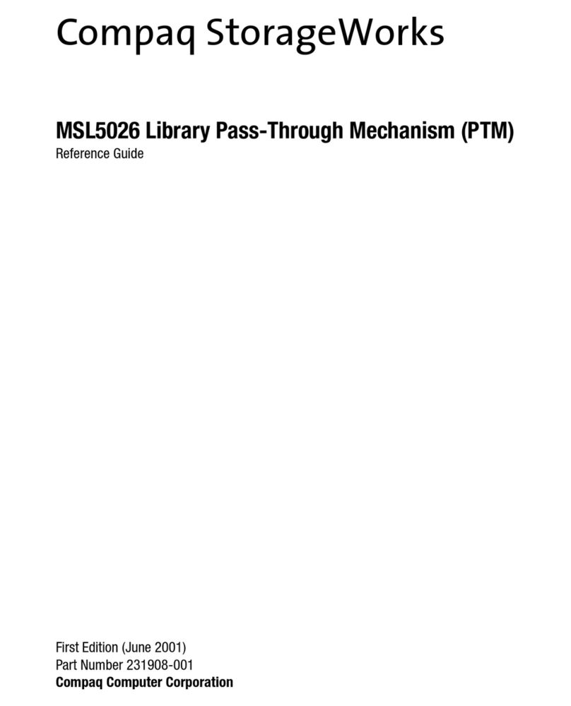 Compaq MSL5026 User manual