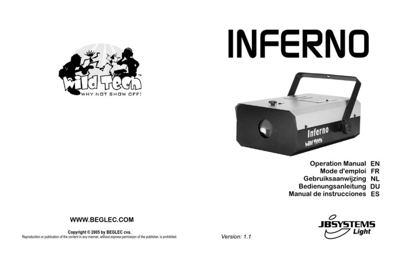 JB Systems INFERNO User manual