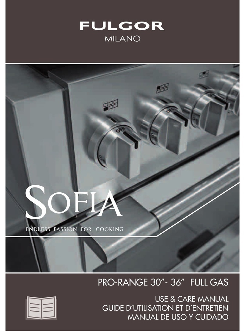 FULGOR Sofia Use & care manual