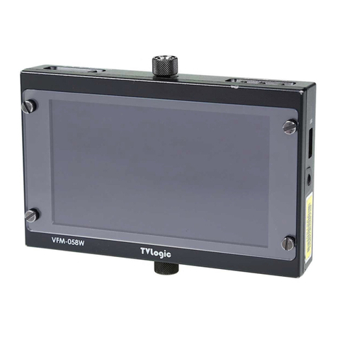 TV Logic VFM-058W User manual