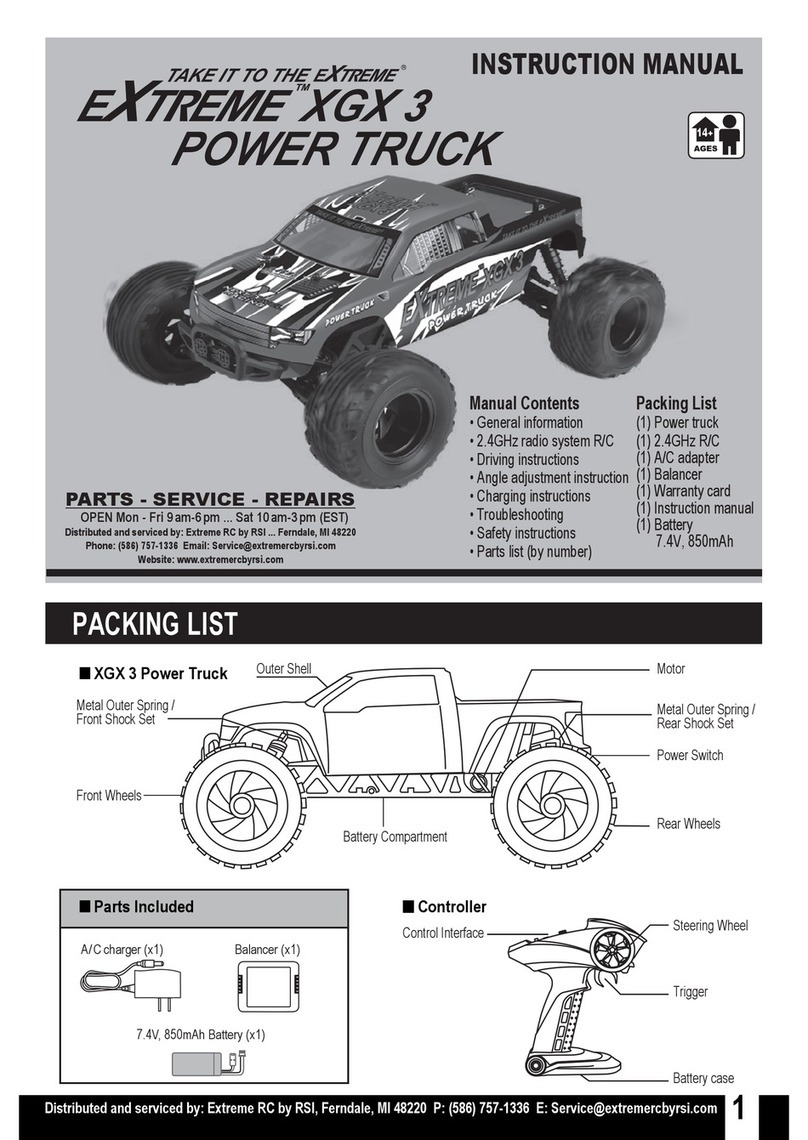 Extremerc XGX 3 instruction manual