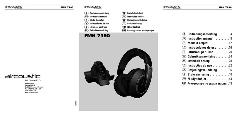 Vivanco FMH 7190 instruction manual