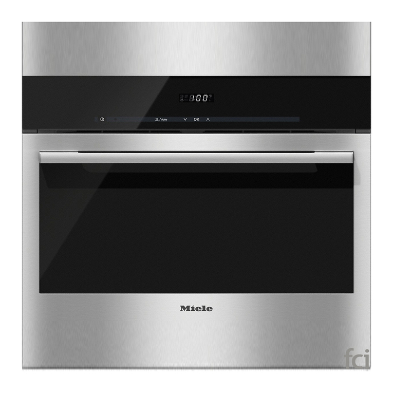 Miele DG 6100 Operating and installation instructions