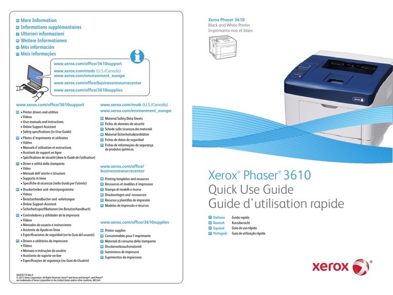 Xerox Phaser 3610 Instruction manual Xerox Phaser 3610 Instruction manual