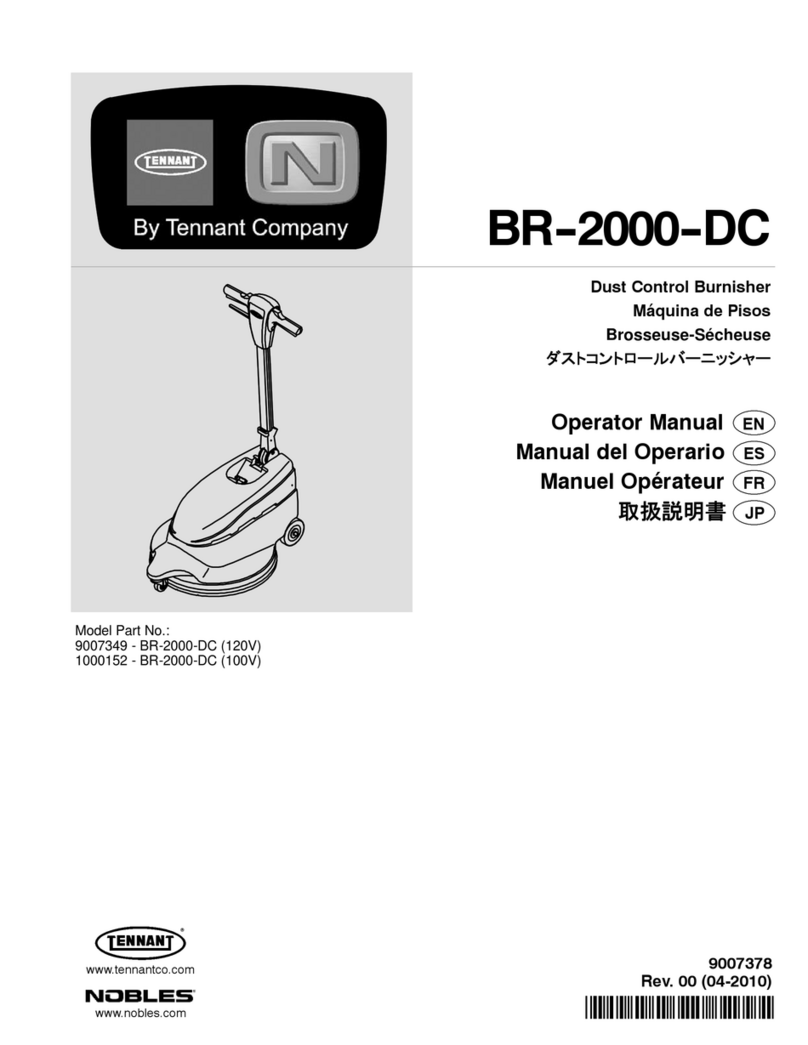 Nobles BR--2000--DC Operator's manual