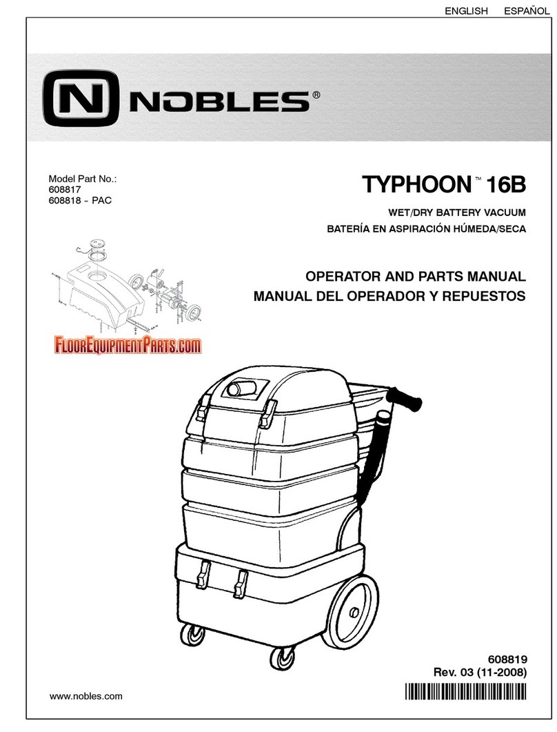 Nobles Typhoon 16B Product manual Nobles Typhoon 16B Product manual