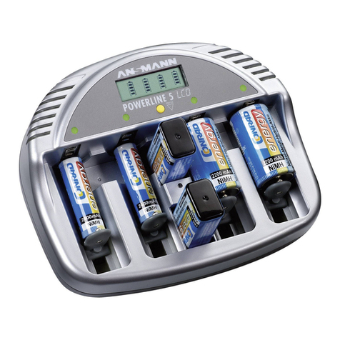 ANSMANN POWERLINE 5 LCD User manual