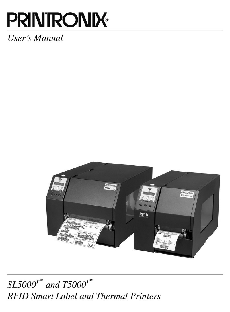 Printronix SL5000 Series User manual
