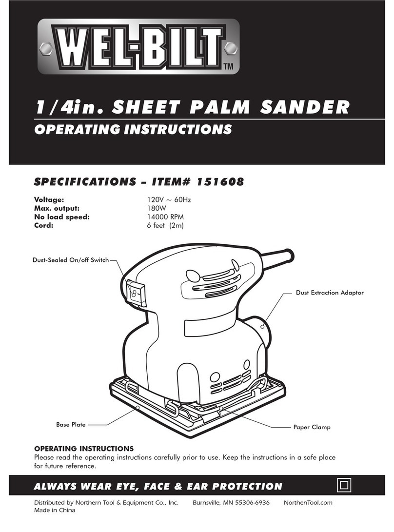 Welbilt 151608 operating instructions