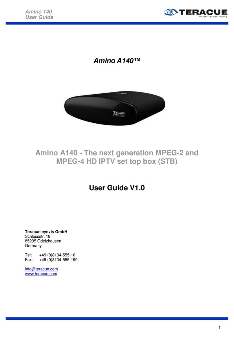 Teracue AMINO A140 user guide