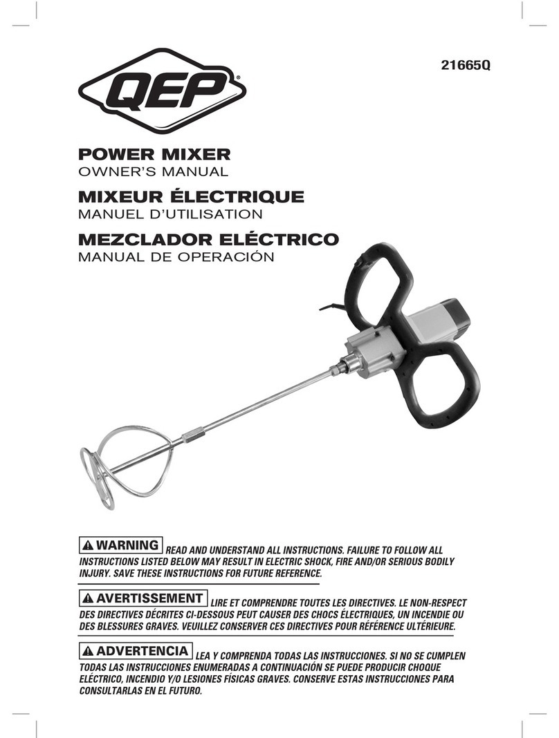 QEP 21665Q owner's manual
