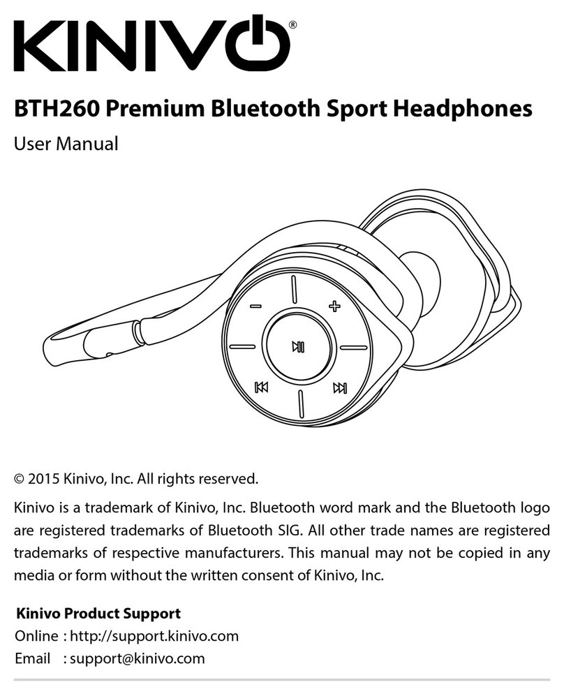 Kinivo BTH260 user manual