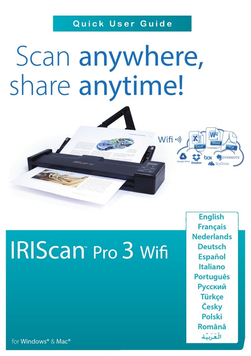IRIScan Pro 3 Wifi Quick user guide