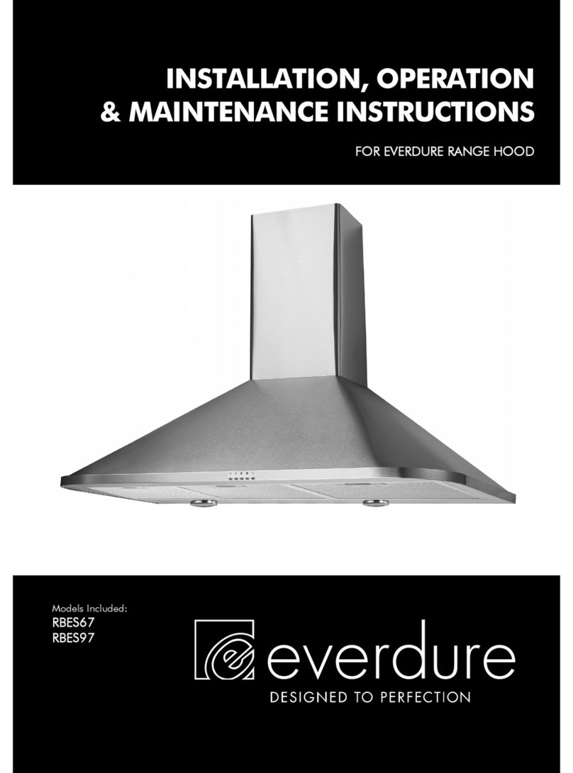 Everdure RBES67 Installation, operation & maintenance instructions Everdure RBES67 Installation, operation & maintenance instructions