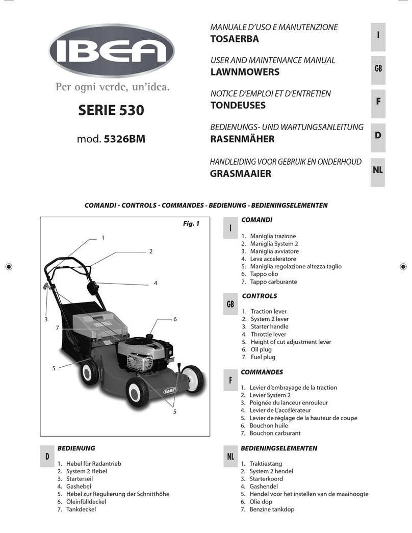 IBEA 5326BM Operating instructions