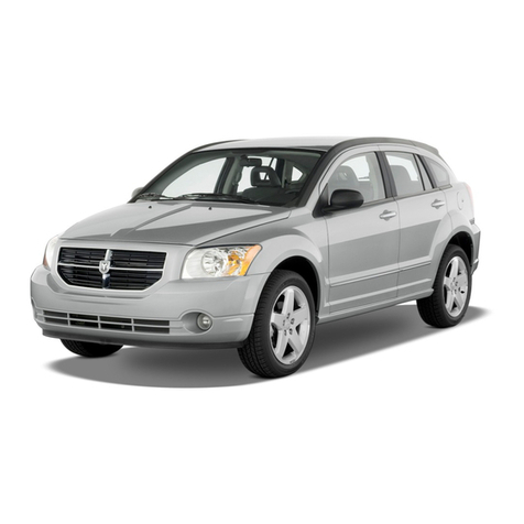 Dodge 2009 Caliber Quick reference guide