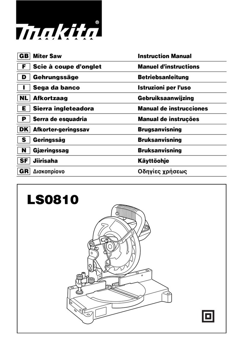 Makita LS0810 User manual