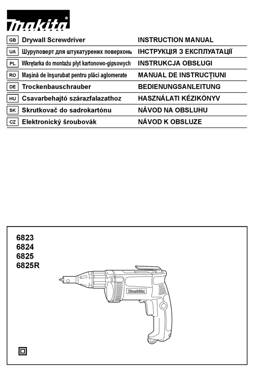 Makita 6823 User manual