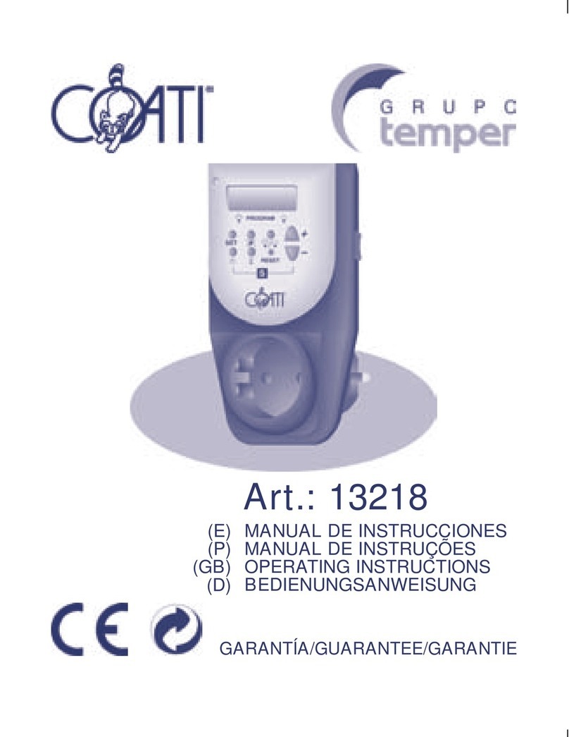 Coati 13218 operating instructions