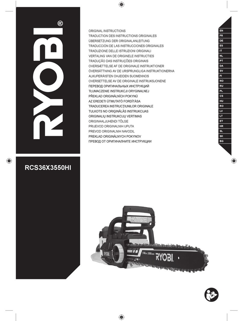Ryobi RCS36X3550HI Original instructions