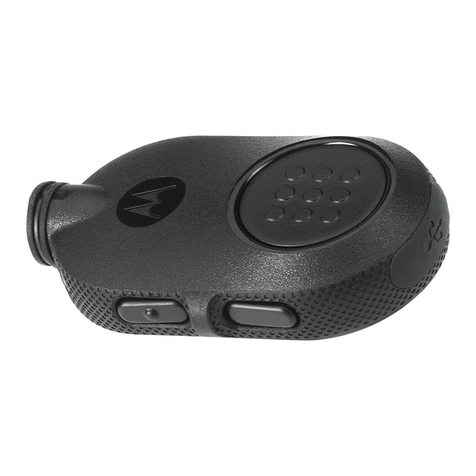Motorola Operations Critical Wireless NNTN8127 User manual