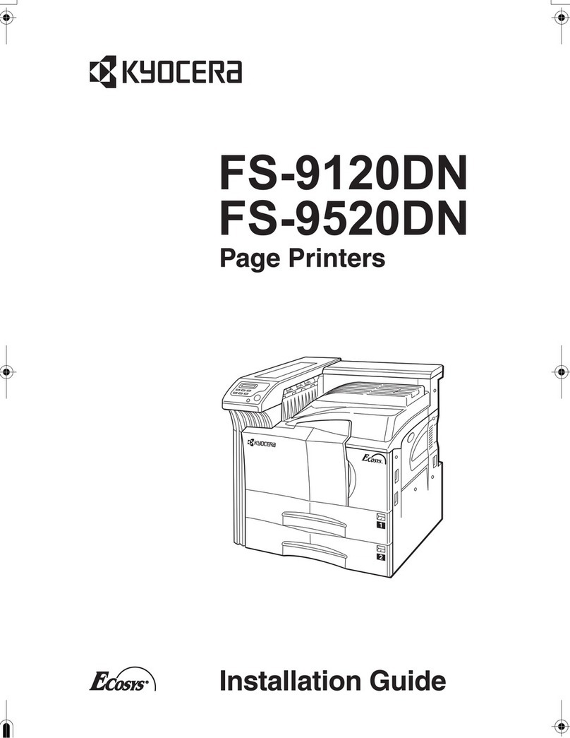 Kyocera FS-9120DN User manual