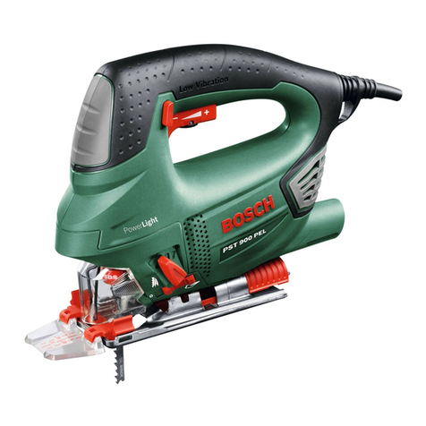 Bosch pst 700 PE operating instructions