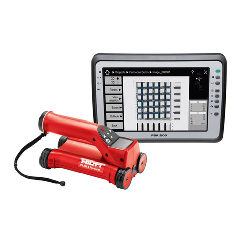 Hilti PS 250 operating instructions