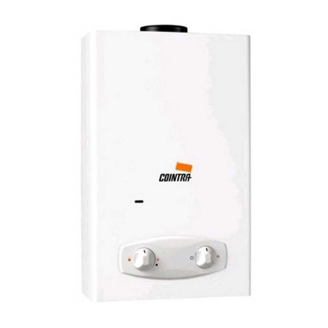 Cointra SUPREME 11 B Instructions for use, installation and maintenance Cointra SUPREME 11 B Instructions for use, installation and maintenance