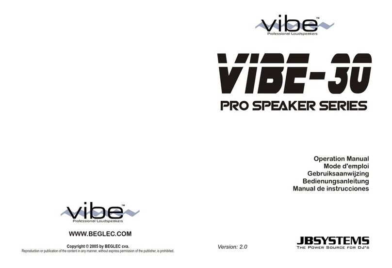 Vibe 30 User manual
