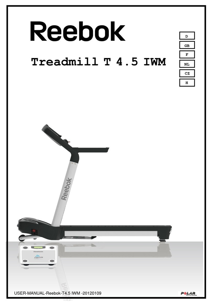 Reebok T 4.5 IWM user manual