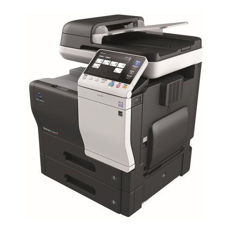 Konica Minolta Bizhub C3850 User manual
