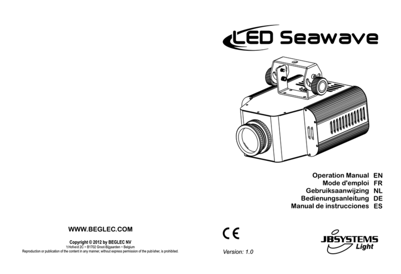 JB Systems LED Seawave User manual