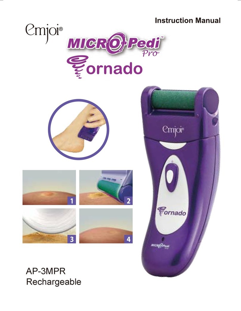 Emjoi MICRO-PEDI PRO TORNADO User manual