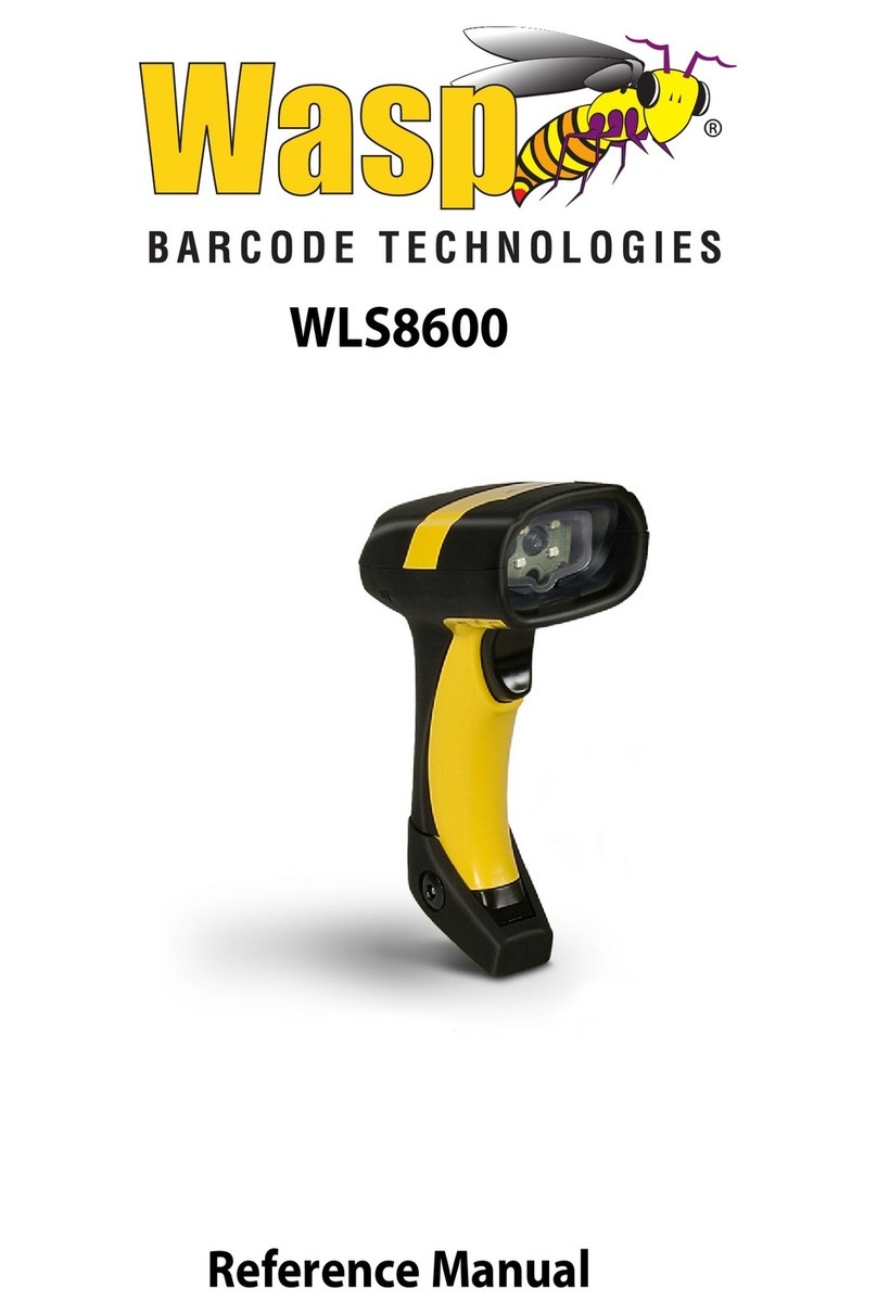Wasp WLS8600 User manual
