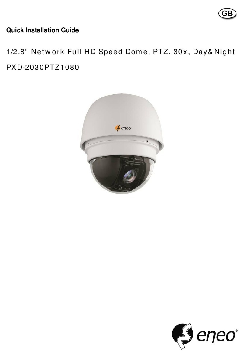 Eneo PXD-2030PTZ1080 User manual Eneo PXD-2030PTZ1080 User manual